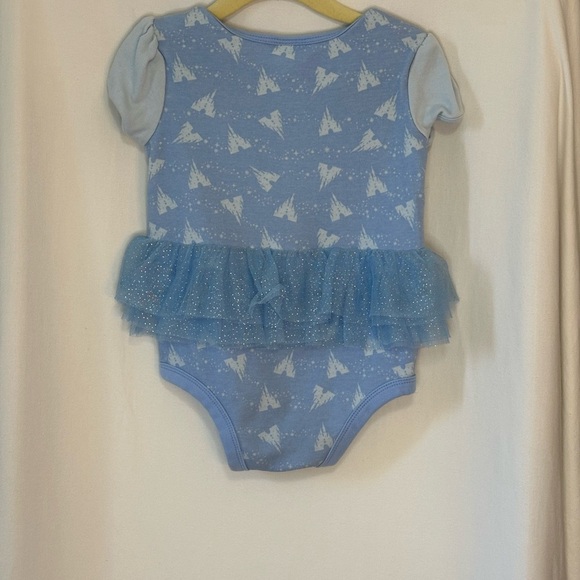 Disney Baby Cinderella One-Piece with Tulle Skirt and Bow Size 18-24 month - Picture 4 of 4